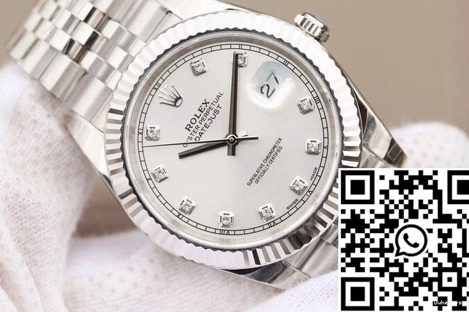 M126331 EW Factory RelaxedFit Dial 783 White Datejust Rolex Diamond-set 0712
